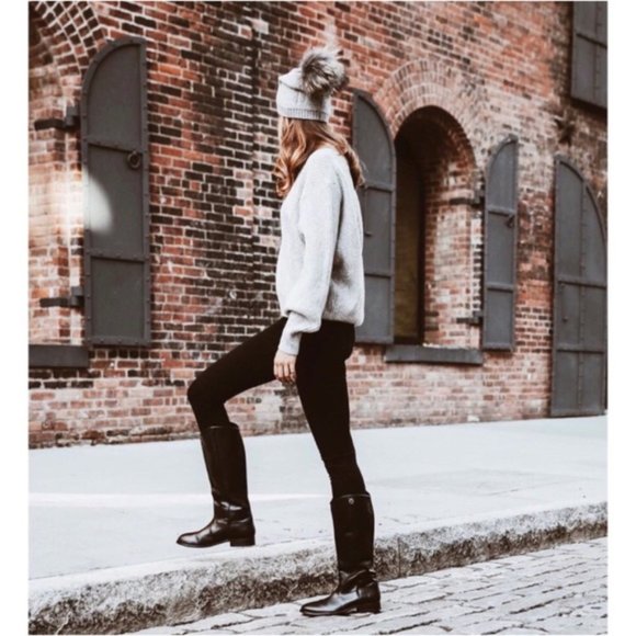 Frye Melissa Button Black Leather Classic Boots - Picture 7 of 16